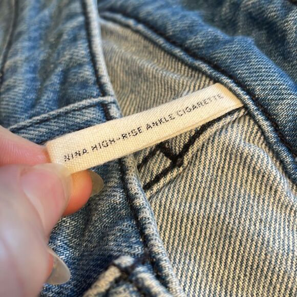 Rag & Bone Nina High Waist Ankle Cigarette Jeans 28 - Picture 4 of 10